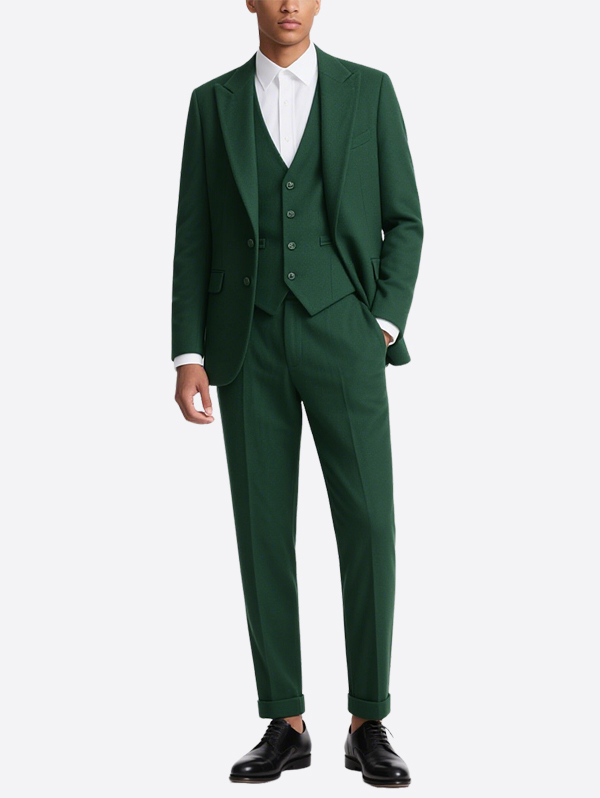 three-piece-suit-for-men-with-versatile-business-casual-suit